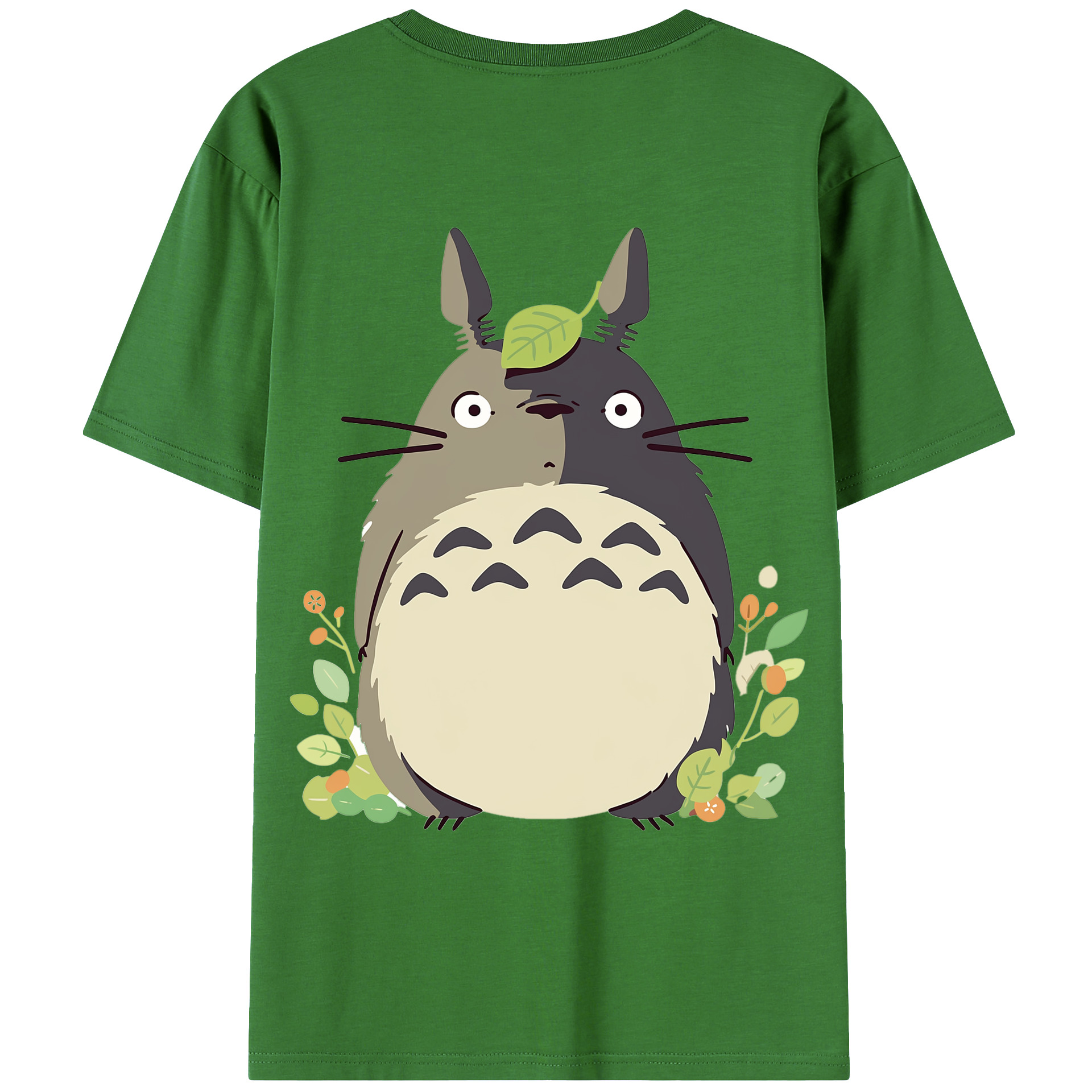 （画像用） となりのトトロ 草壁メイ 草壁サツキ My Neighbor Totoro Satsuki Kusakabe Mei Kusakabe レディース半袖Tシャツ(バックプリント)